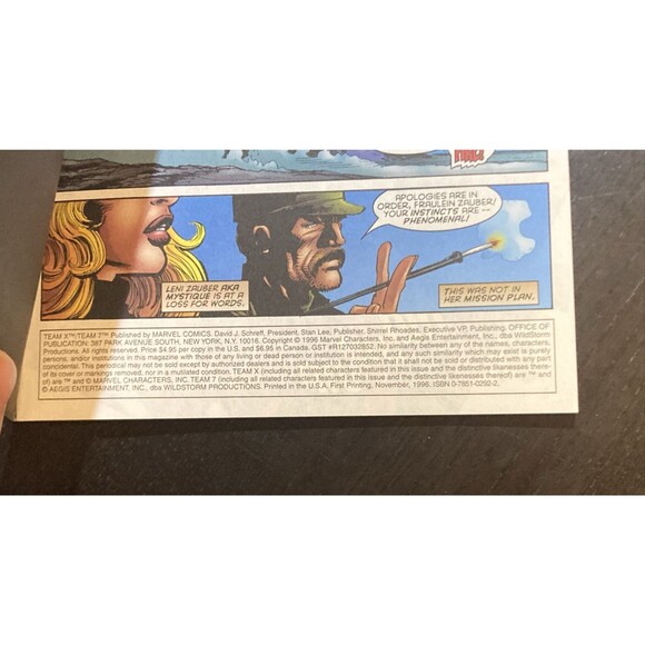 TEAM X & Team 7: Set of 3 Image/Marvel Comics (1995-96) Dead Reckoning 1st Print - Picture 14 of 15